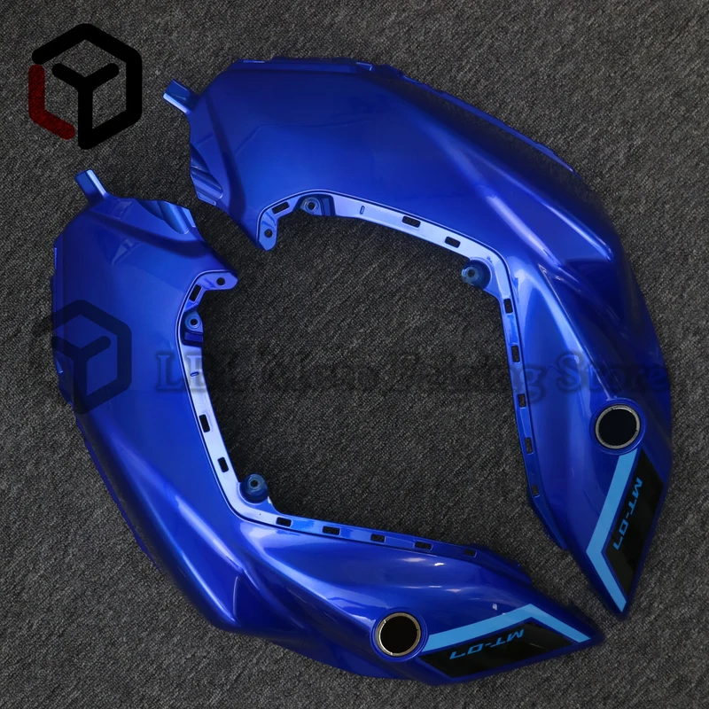For YAMAHA MT07 MT-07 MT 07 2021 2022 2023 Gas Tank Side Fairings Air Intake Cover Fairing Panels Tank Cap Shell Protector Cowl