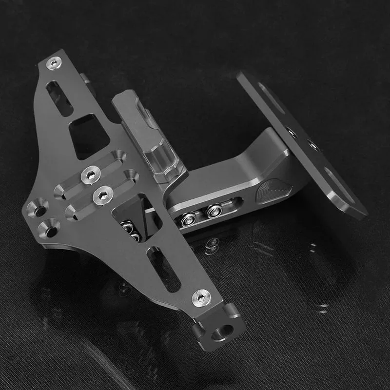 For suzuki V-STROM DE VSTROM 800 DE 800de 2024 2023 Motorcycle Rear License Plate Bracket Holder Turn Signal Light Accessories