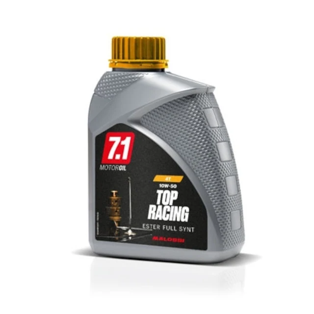 Aceite motor 10W50 1L Malossi 7.1 Top Racing Ester Full Synt