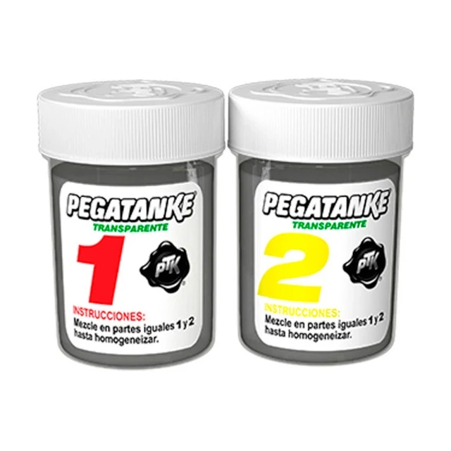 Adhesivo Epoxi 32ml Pegatanke - transparente