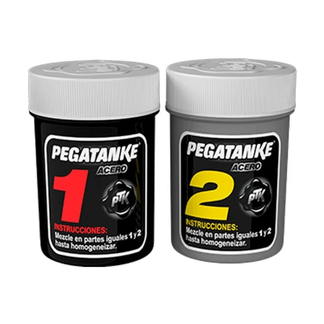 Adhesivo Epoxi 32ml Pegatanke - acero
