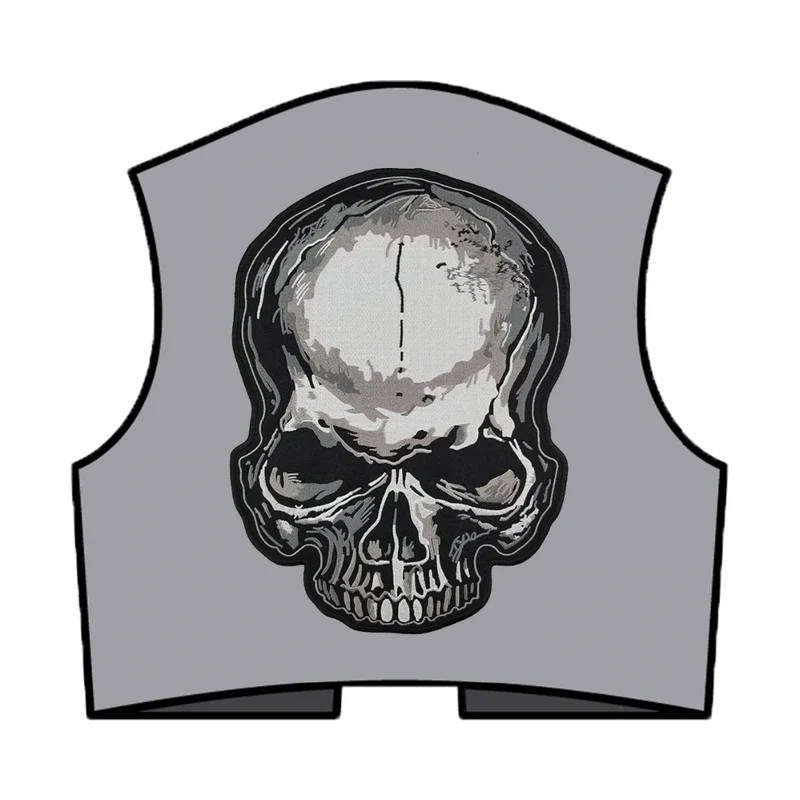 Patch biker - Tête de mort
