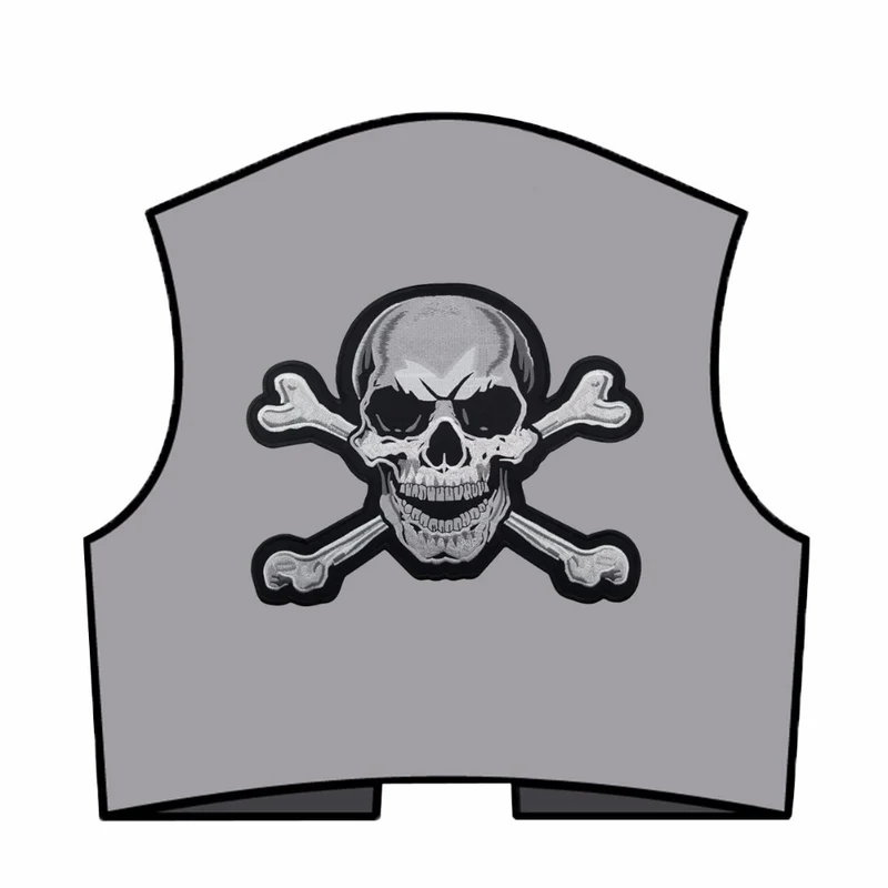 Patch biker - Tête de mort