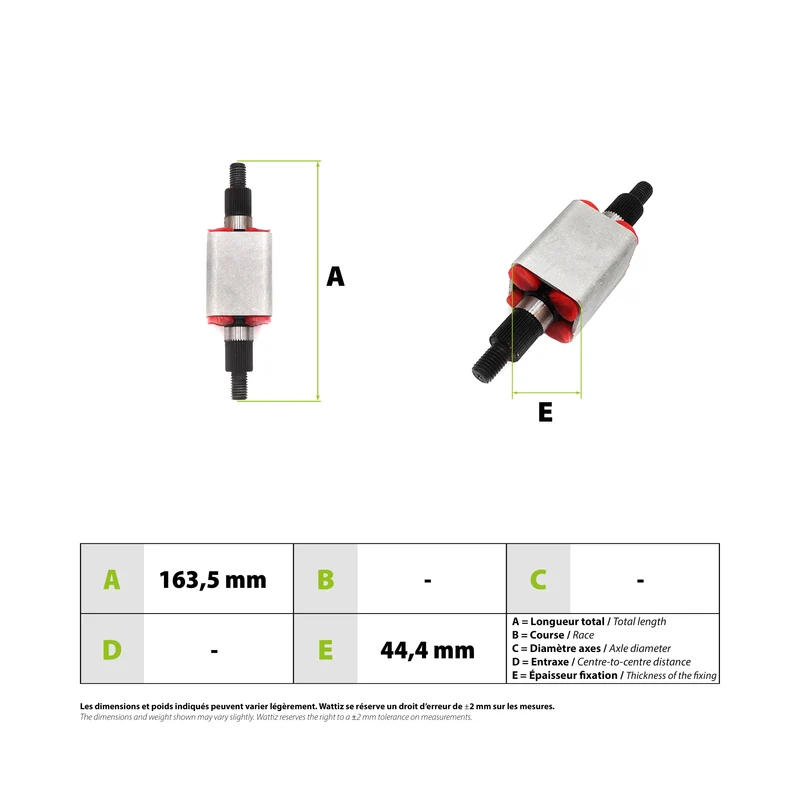Cartouche suspension medium hard Dualtron