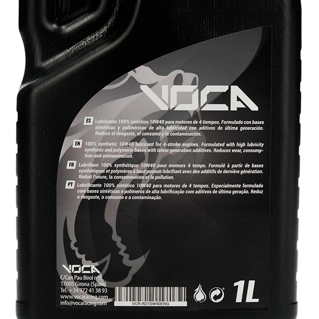 Aceite sintético 10W40 4T VOCA SE Synthetic Engine 1L