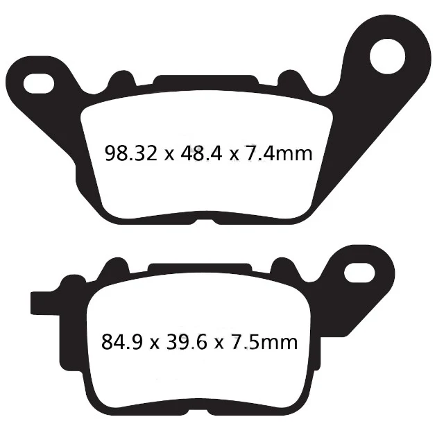 Pastillas de freno delanteras Yamaha N-Max 125/150 15-23 EBC HH - sinterizadas