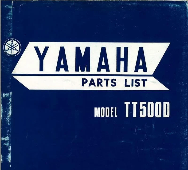 manuels d'atelier Yamaha XT500 SR 500 TT500