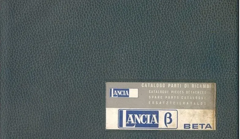 Manuels d'atelier Lancia Beta