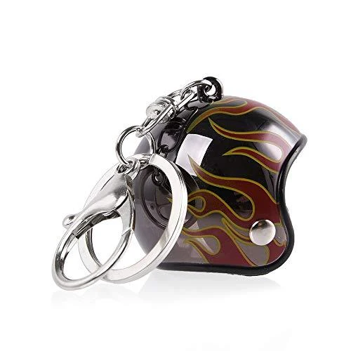 Porte clé moto Casque de motard