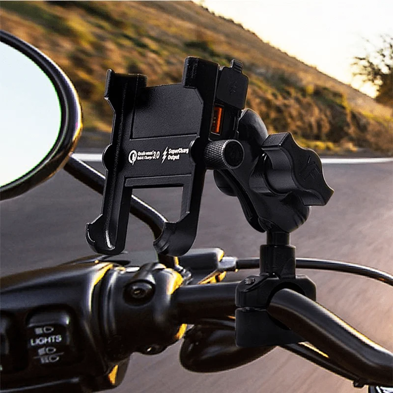 Support de téléphone Moto Avec Chargeur