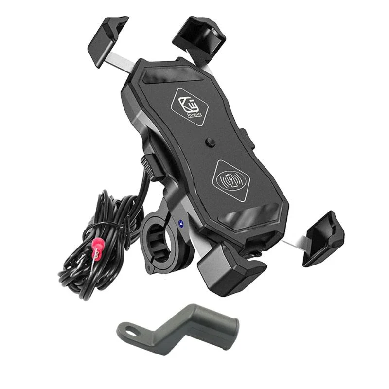 Support de téléphone Moto - Chargeur induction