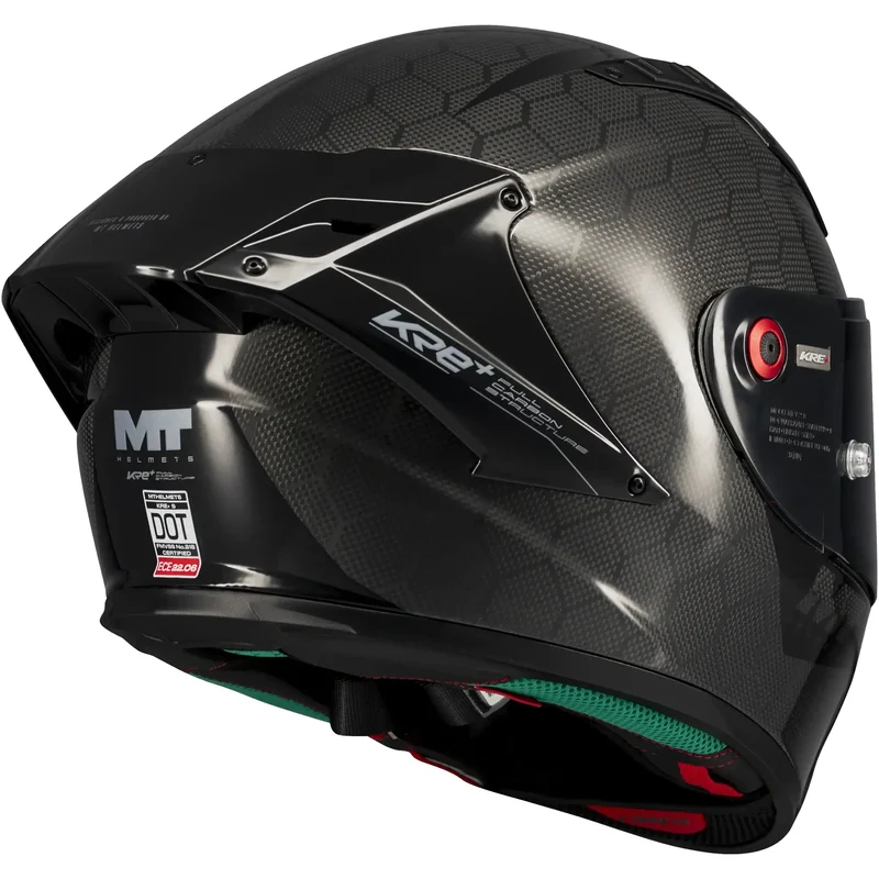 Casco MT KRE+ S Pure A1 - Carbono Brillo