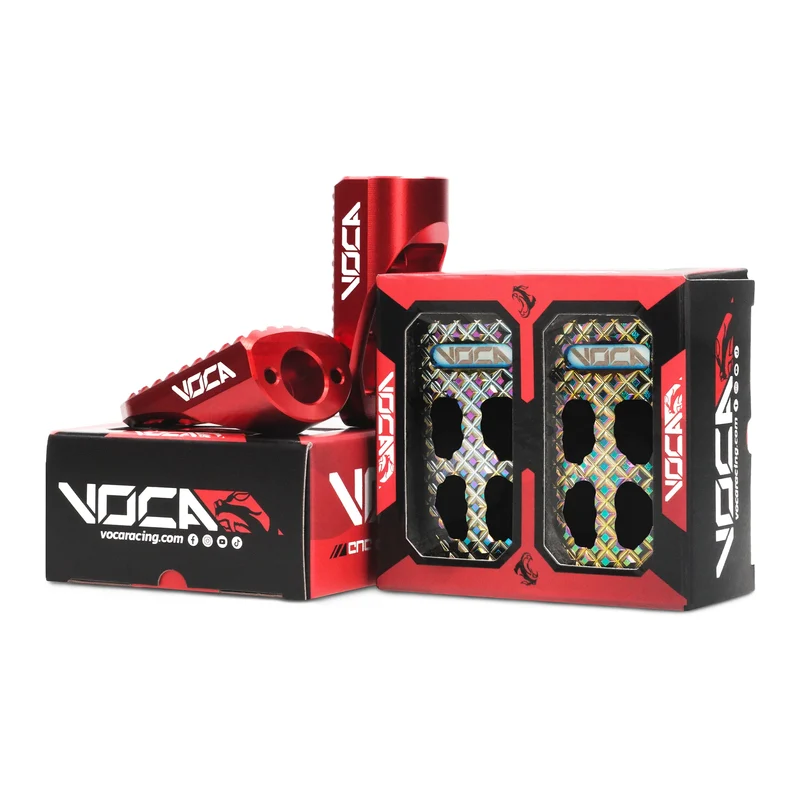 Estriberas piloto CNC VOCA Racing