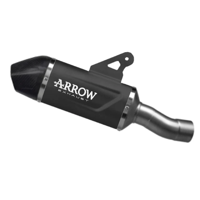 Silenciador Arrow Indy Race EVO BMW R 1300 GS Euro 5 2024 - aluminio negro