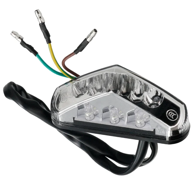 Piloto trasero universal LED Allpro - transparente