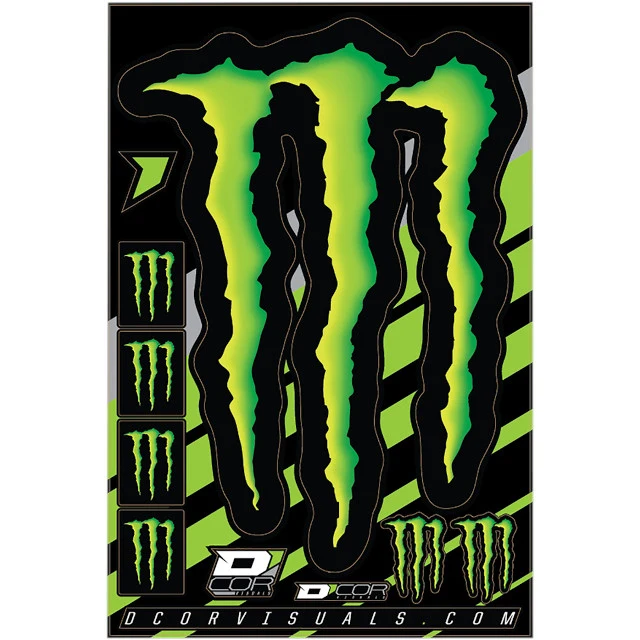 Kit de pegatinas Monster varias medidas D'Cor