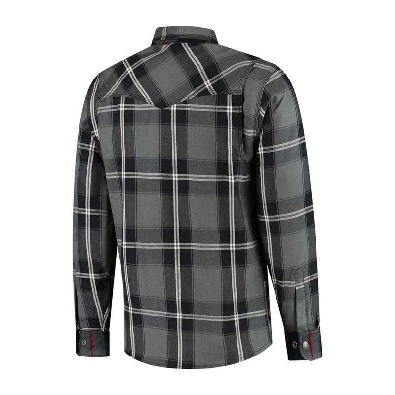Chemise de moto homme - Jack Neil-25 Gris