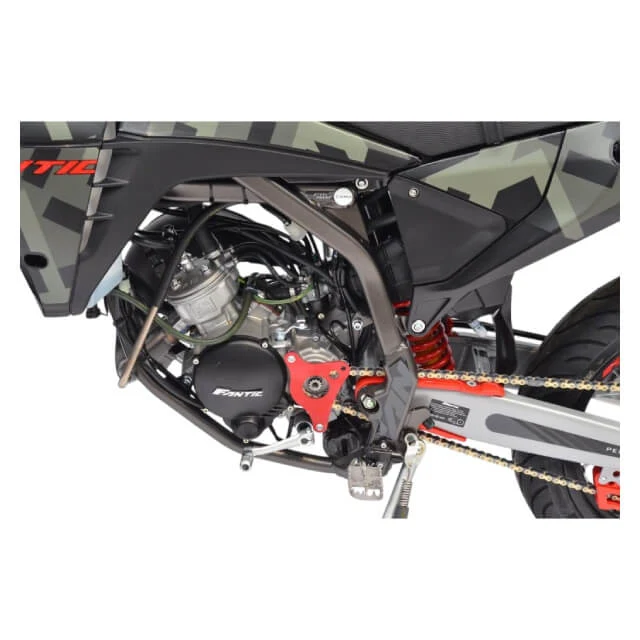 Fantic XM 50 Motard 2T performance E5 camuflaje