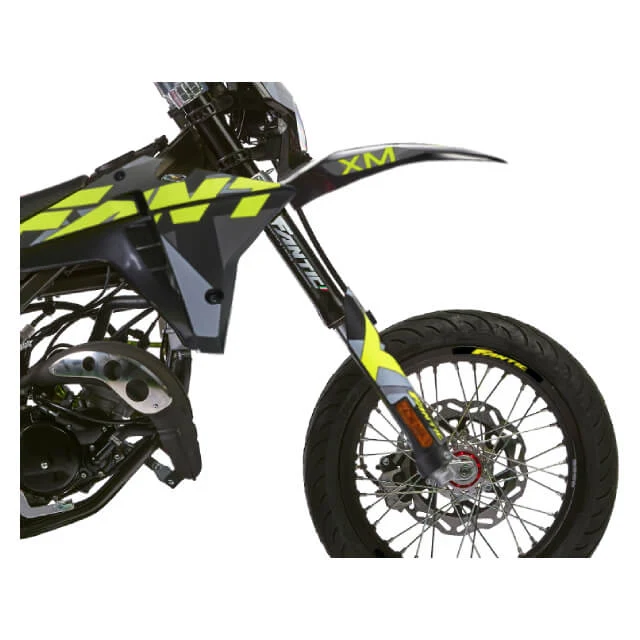 Fantic XM 50 Motard 2T performance E5 negro-amarillo