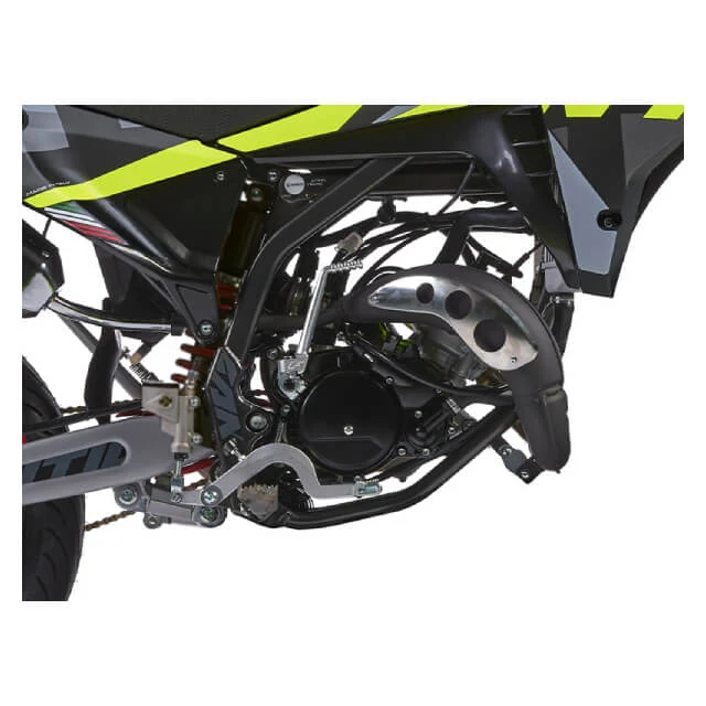 Fantic XM 50 Motard 2T performance E5 negro-amarillo