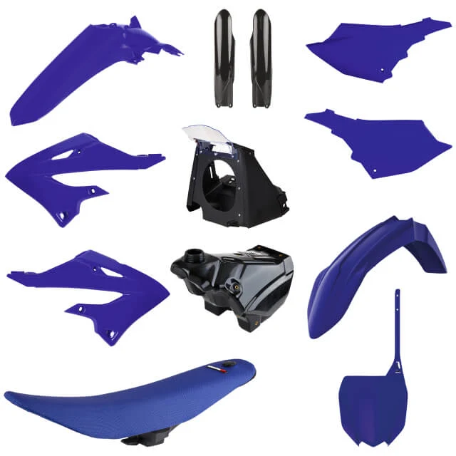 Kit de plásticos Restyling Yamaha YZ 125/250 02-21 Polisport - Azul