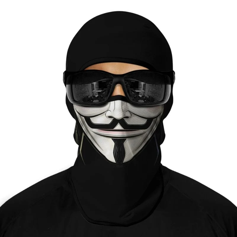 Cagoule moto - Anonymous polyester
