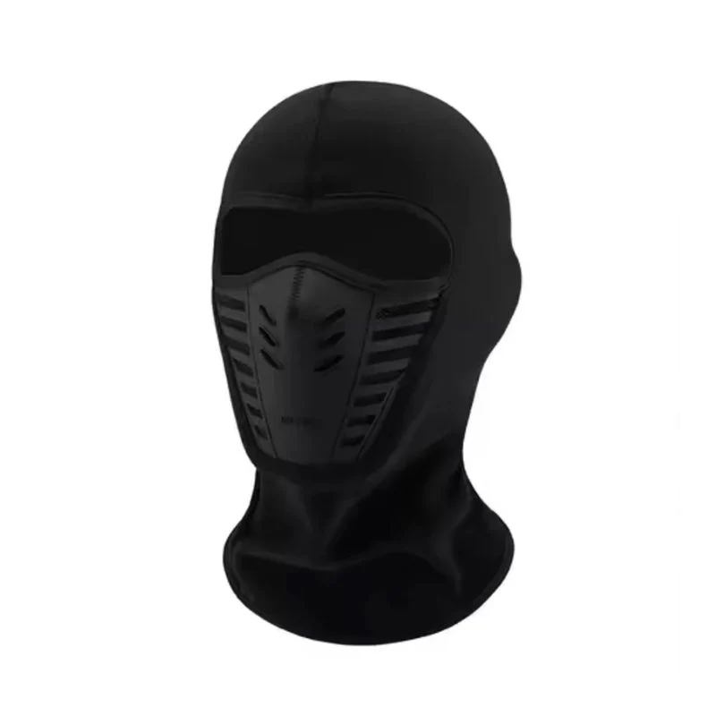 Cagoule moto - Noir masque respirant