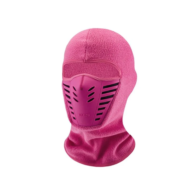Cagoule moto - Rose polaire