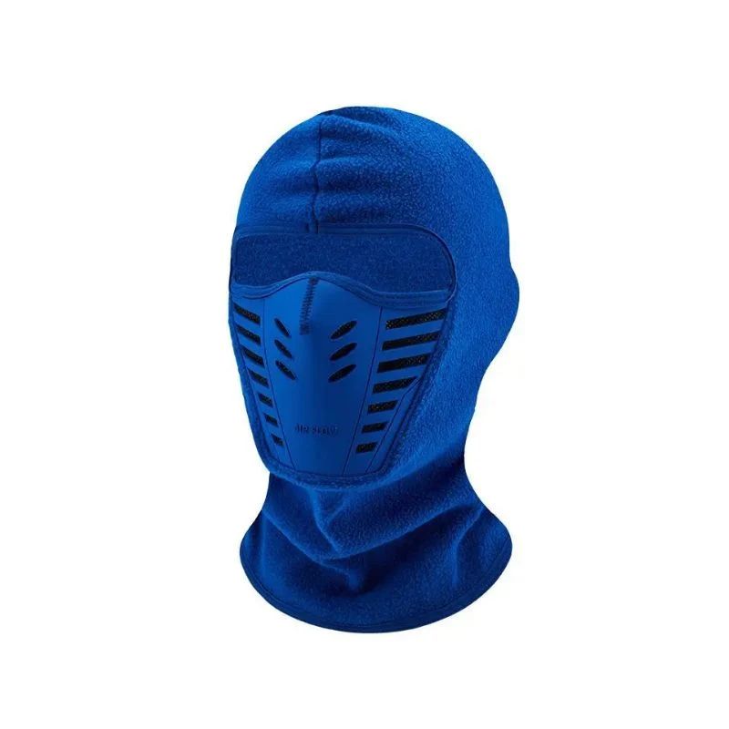 Cagoule moto - Bleue polaire