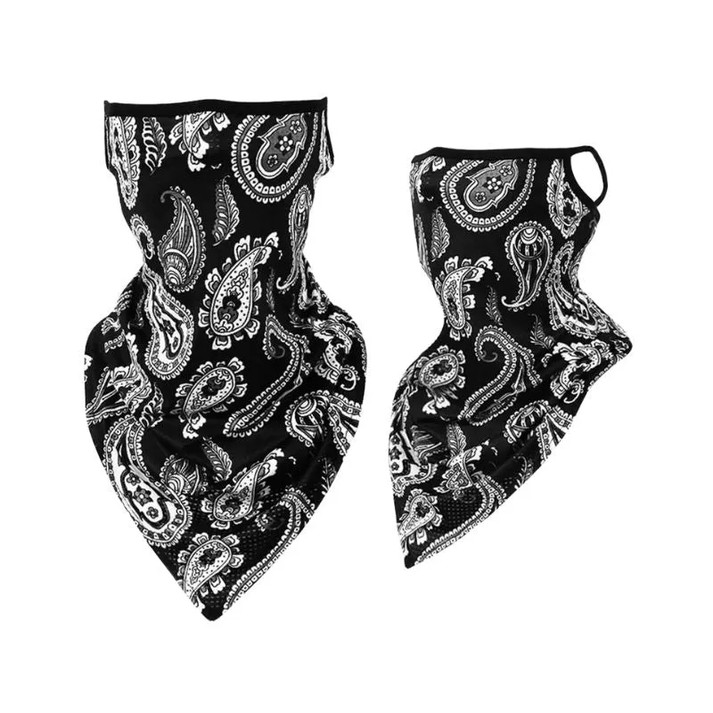 Tour de cou moto - Motif paisley