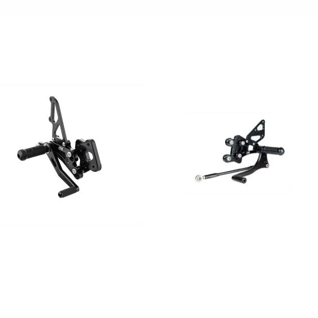 Estriberas multiregulables Suzuki GSX-R1000 07-08 ITR - negro