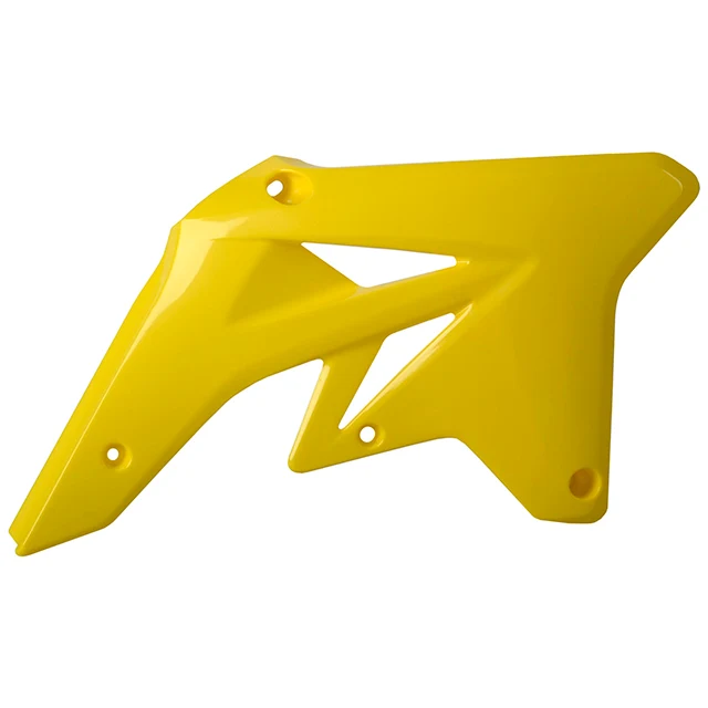 Tapas Radiador RMZ250 07-09 Polisport - amarillo RM01