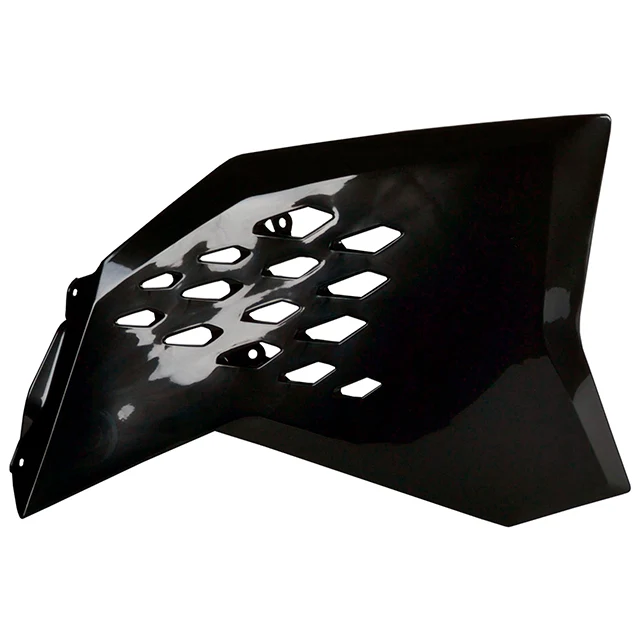 Tapas Radiador KTM 125/250 SX 07-10 Polisport - negro