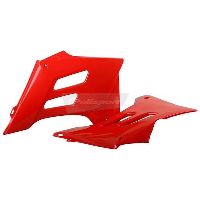 Tapas Radiador EC125/EC-E125/EC200/EC-E200/EC250/EC-E250/EC300/EC-E300/EC450/EC-E450 05-06 Polisport - rojo