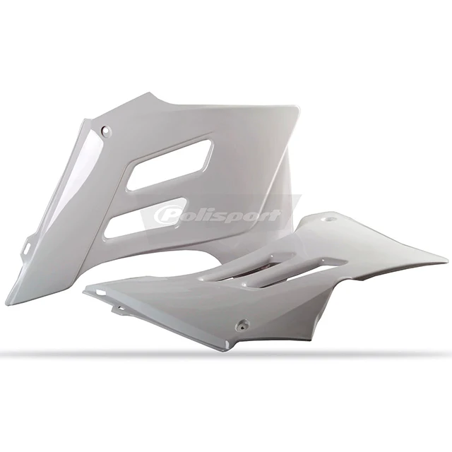 Tapas Radiador EC125/EC-E125/EC200/EC-E200/EC250/EC-E250/EC300/EC-E300/EC450/EC-E450 05-06 Polisport - blanco