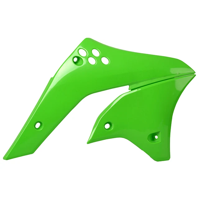Tapas Radiador KX250F 06-08 Polisport - verde 05