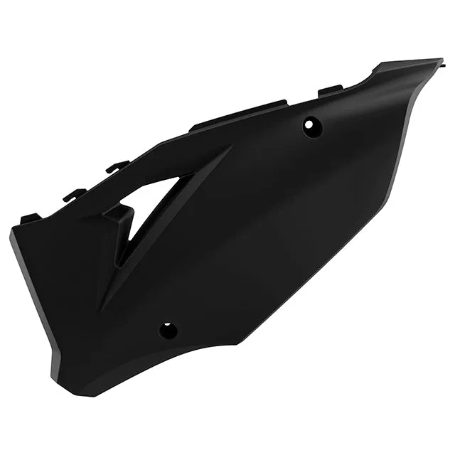 Tapas Laterales Restyling KX125 / 250 KX450 20 style 03-08 Polisport - negro