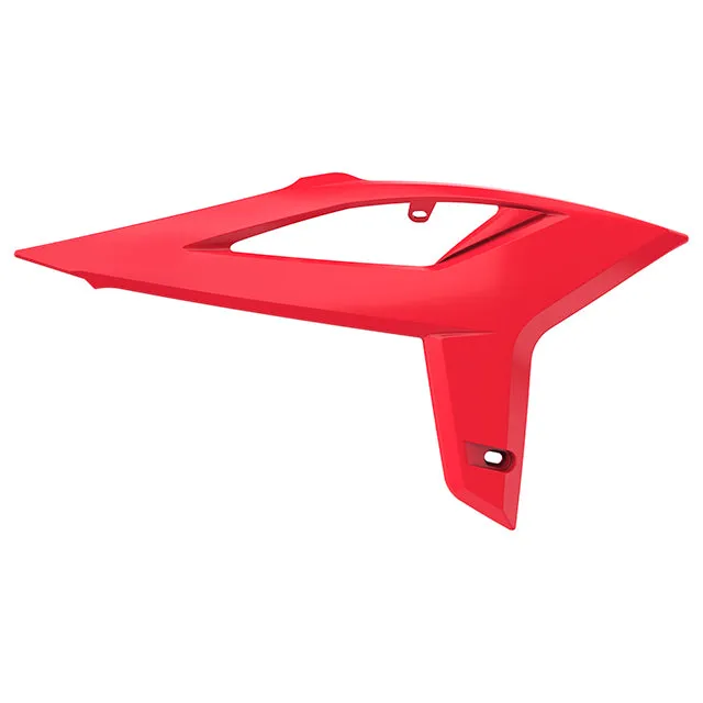 Tapas Radiador BetaRR250/300 2T 350/400/450 4T 20-22 Polisport - rojo beta