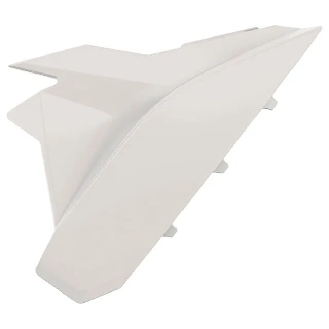 Tapa Filtro Aire Beta RR250/300 2T 350/400/450 4T 20-22 Polisport - blanco