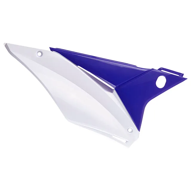Tapas Laterales SE-R/SEF-R 17-22 Sherco Polisport - blanco-azul