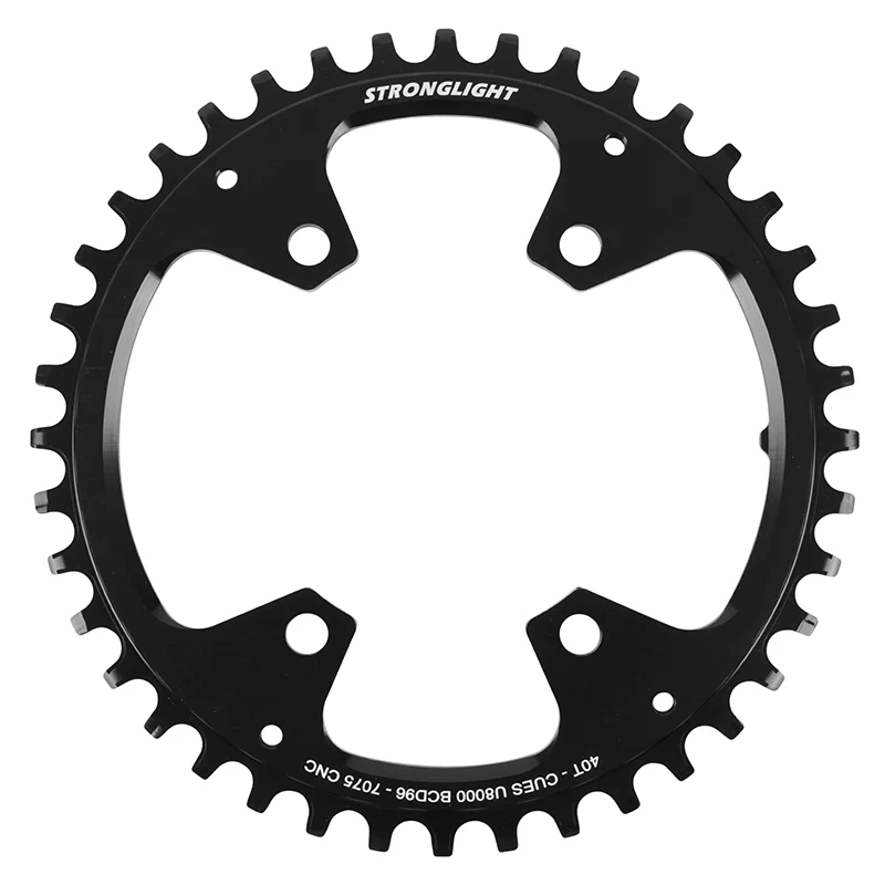 Plateau VTT 4 branches Ø 96 Stronglight Pour Shimano Cues Fc-U8000 40 dents Mono
