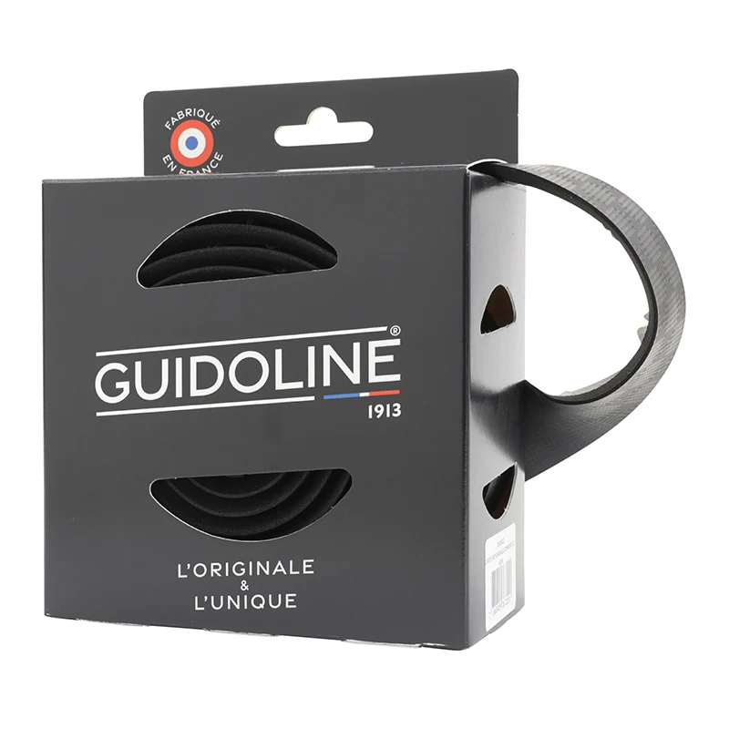 Ruban De Guidon - Cintre Velox Gravel Comfort 5 mm Noir - Guidoline
