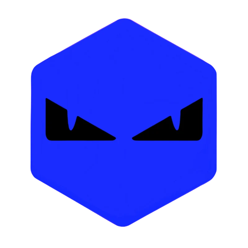 Logo/autocollant de casquette avant 3D Evil Eyes Zip