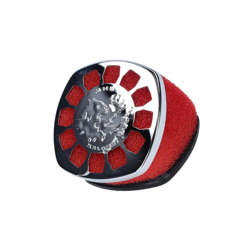 Malossi Powerfilter Coudé 32mm Chrome/Rouge