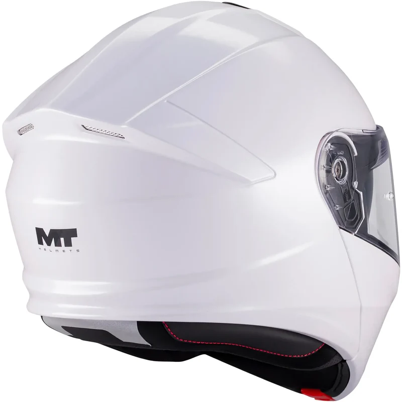 Casco MT Genesis R SV Pure A0 - Blanco Brillo