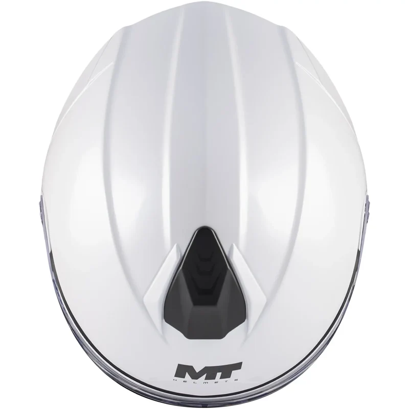 Casco MT Genesis R SV Pure A0 - Blanco Brillo
