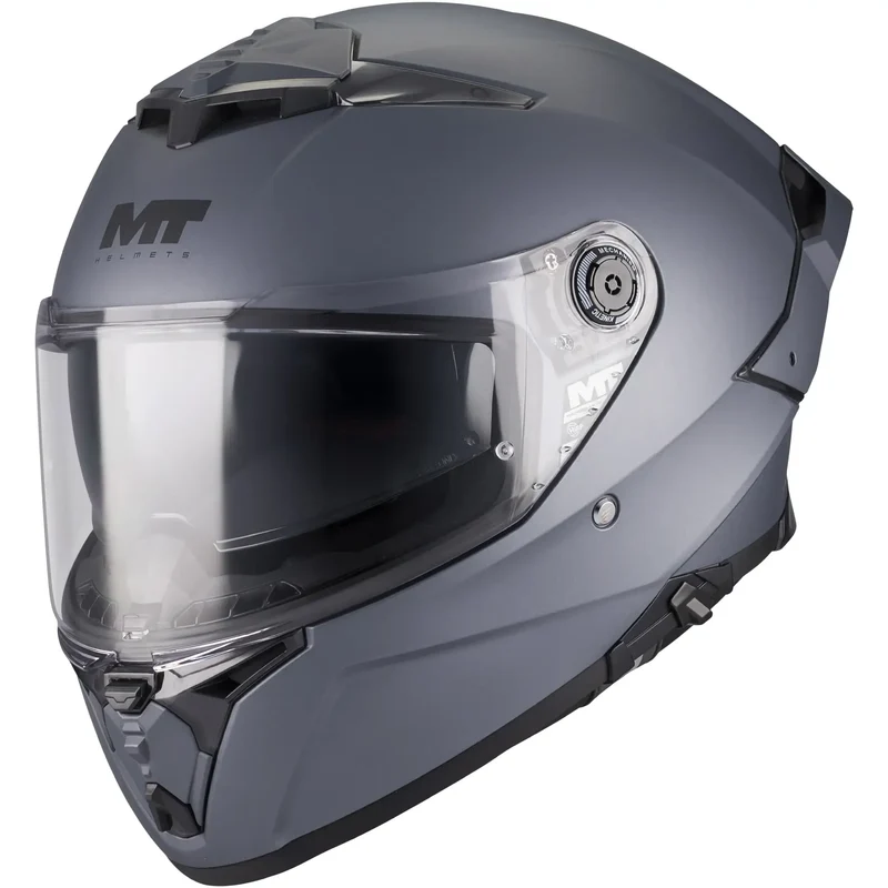 Casco MT Thunder 4 R SV Pure A2 - Titanio Mate
