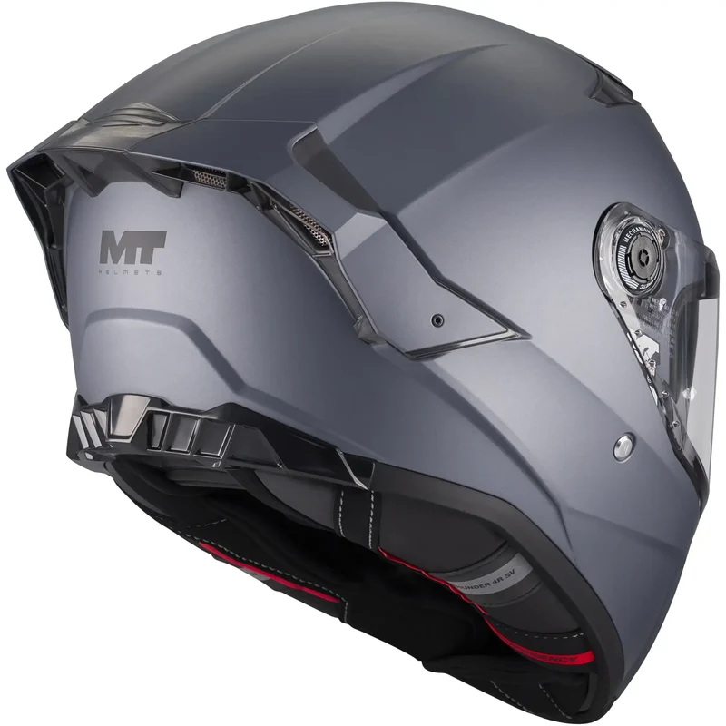 Casco MT Thunder 4 R SV Pure A2 - Titanio Mate