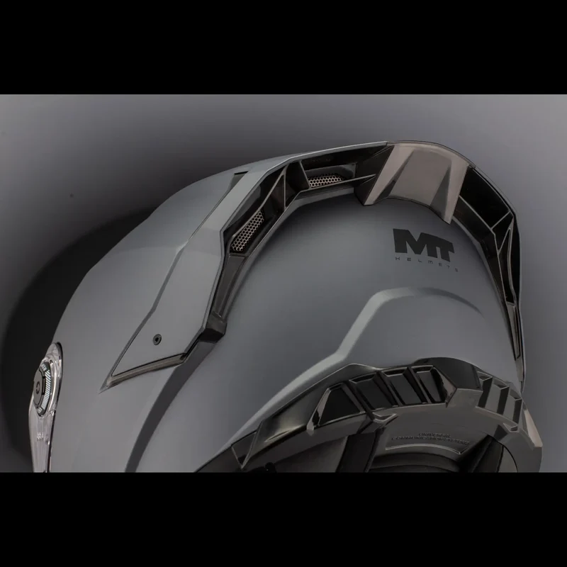 Casco MT Thunder 4 R SV Pure A2 - Titanio Mate