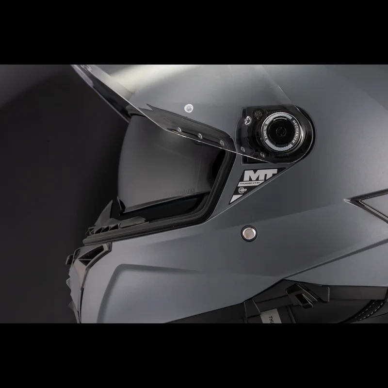 Casco MT Thunder 4 R SV Pure A2 - Titanio Mate